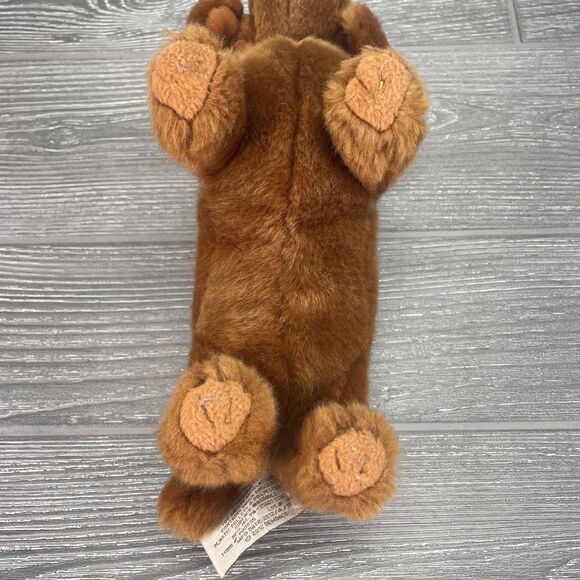2012 Demdaco Nat and Jules Dachshund 10" Plush Brown Dog Stuffed Animal Toy - Picture 7 of 10